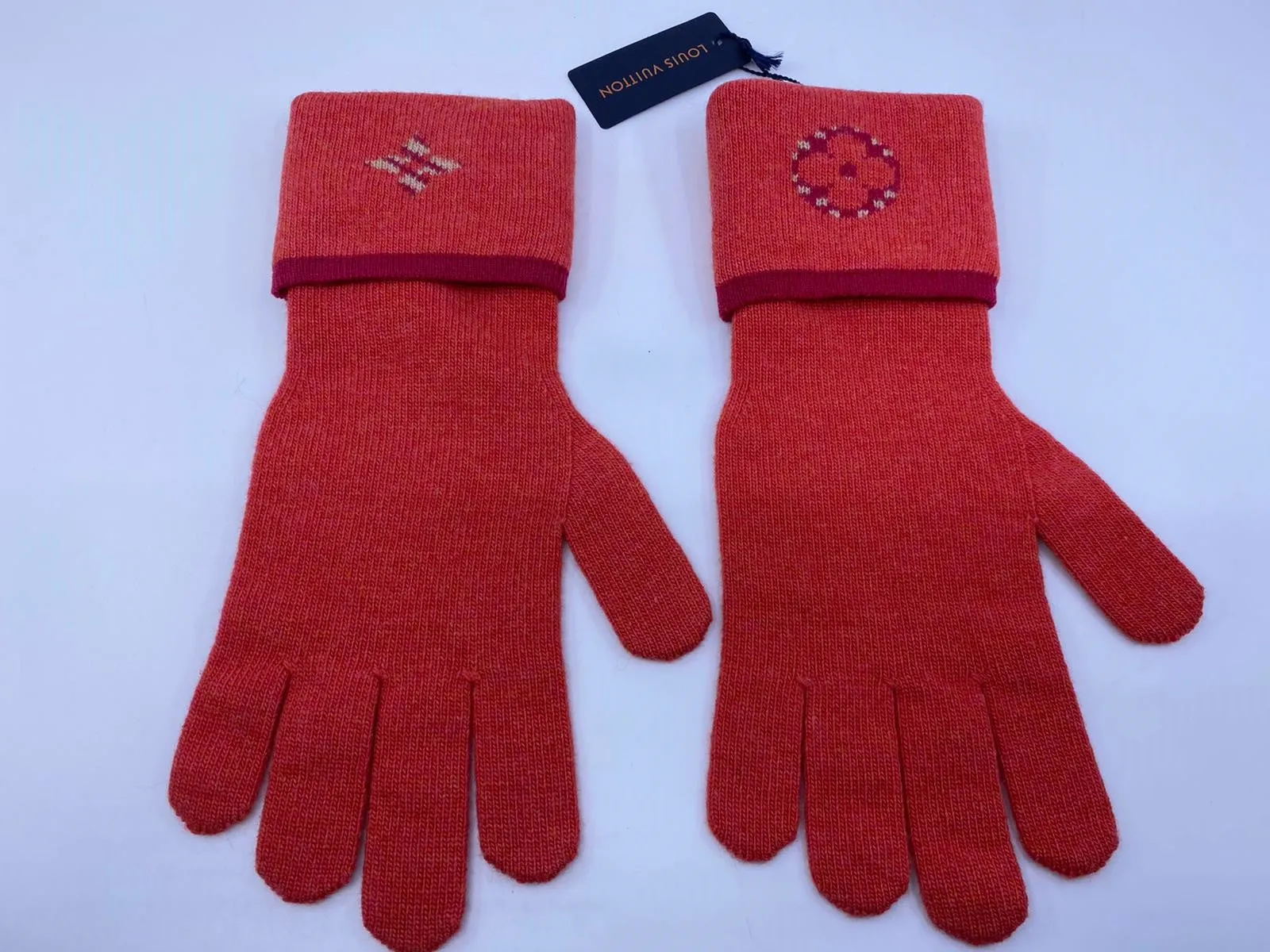 Monogram Pop Gloves