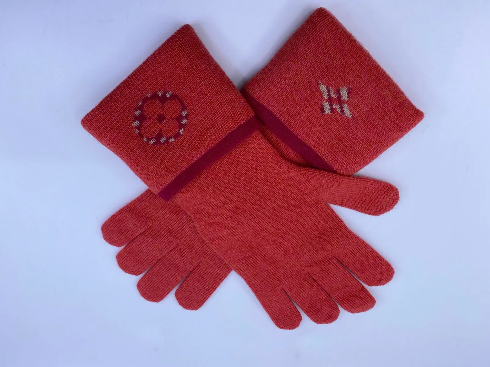 Monogram Pop Gloves