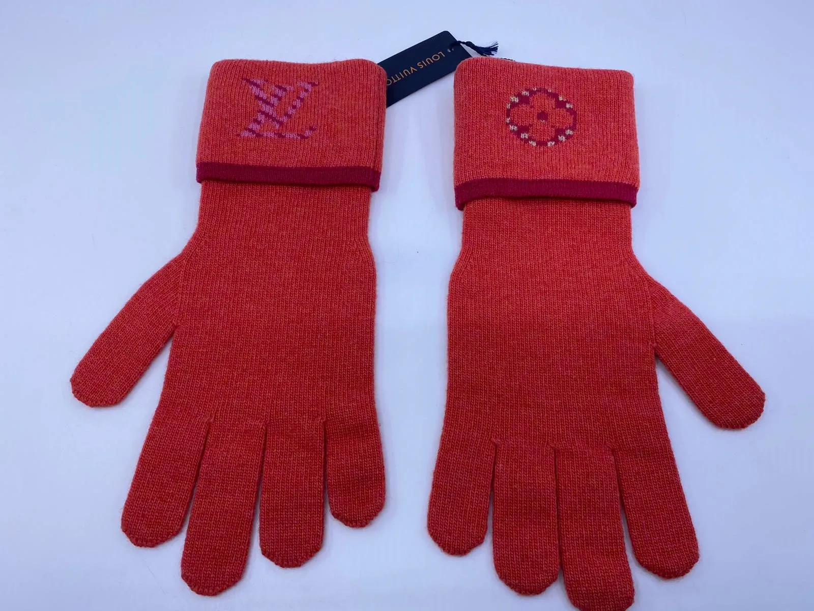 Monogram Pop Gloves