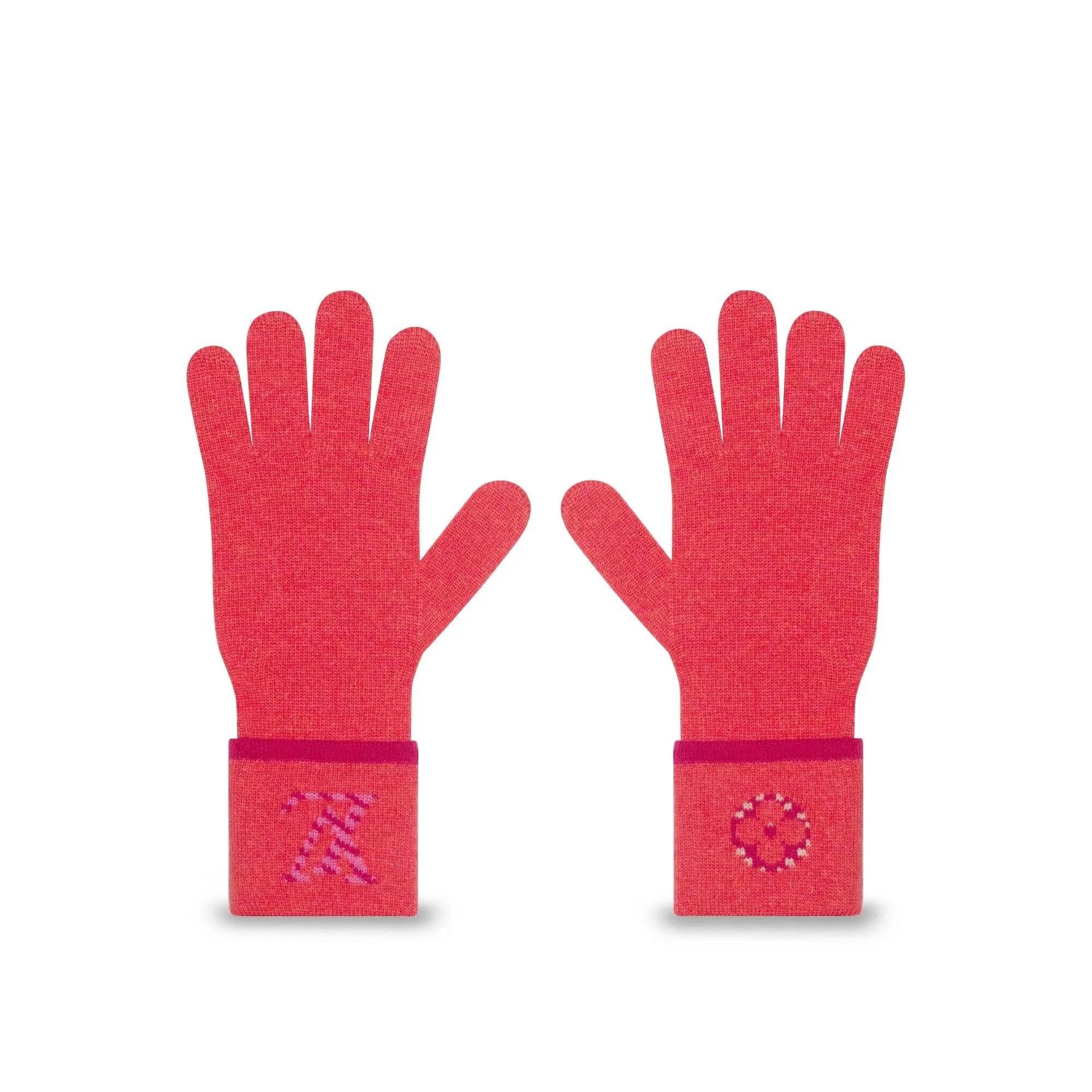 Monogram Pop Gloves