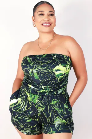 MONSTERA TUBE ROMPER