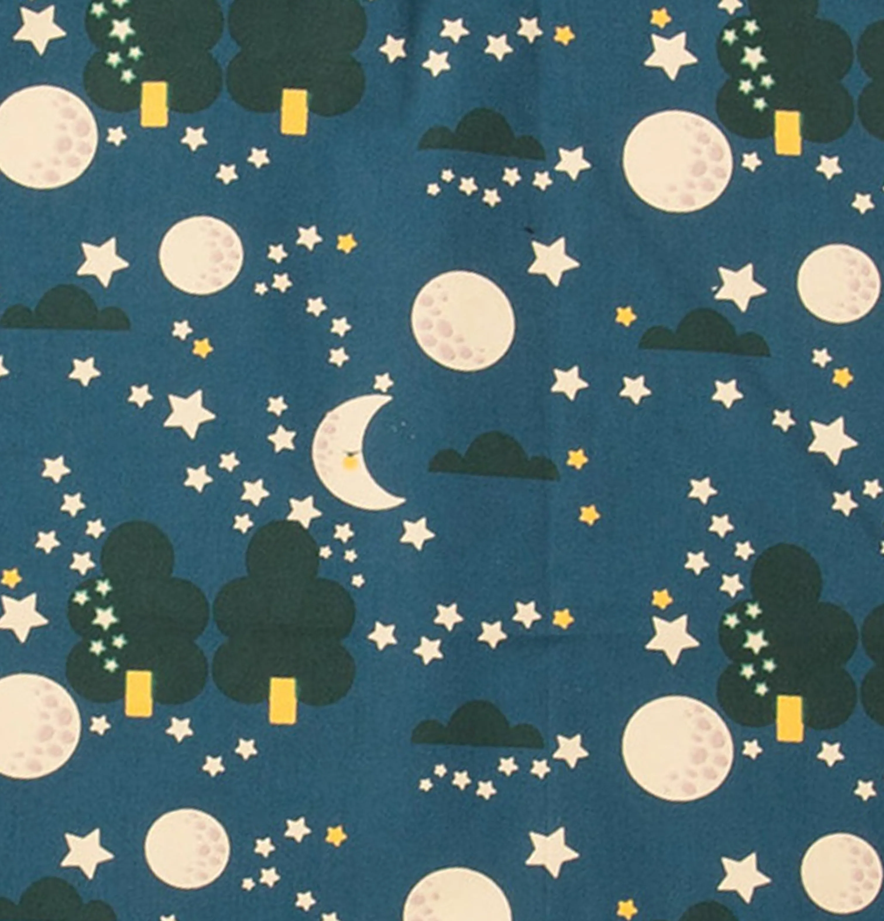 Moon & Stars Sherpa Mitts