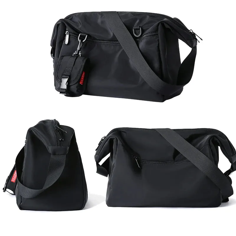 MOYYI Men Messenger Bags Casual Waterproof Crossbody Bag Hold 14 inch Laptop Shoulder Bag Unisex Travel Gym Bag