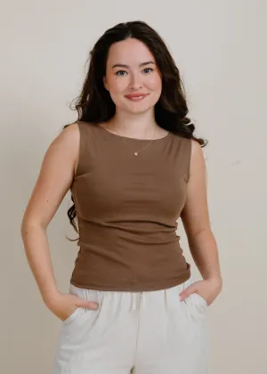 Myla Top - Brown