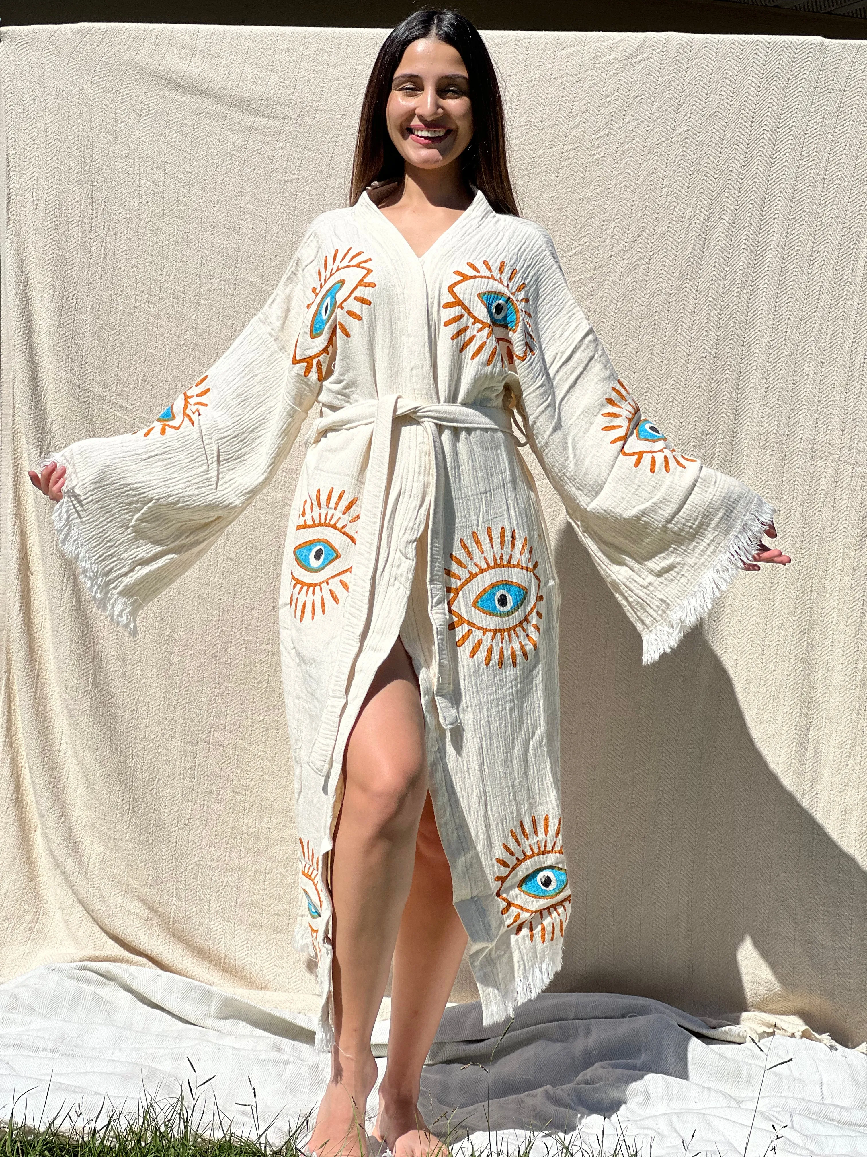 Mystic Eye Kimono Robe