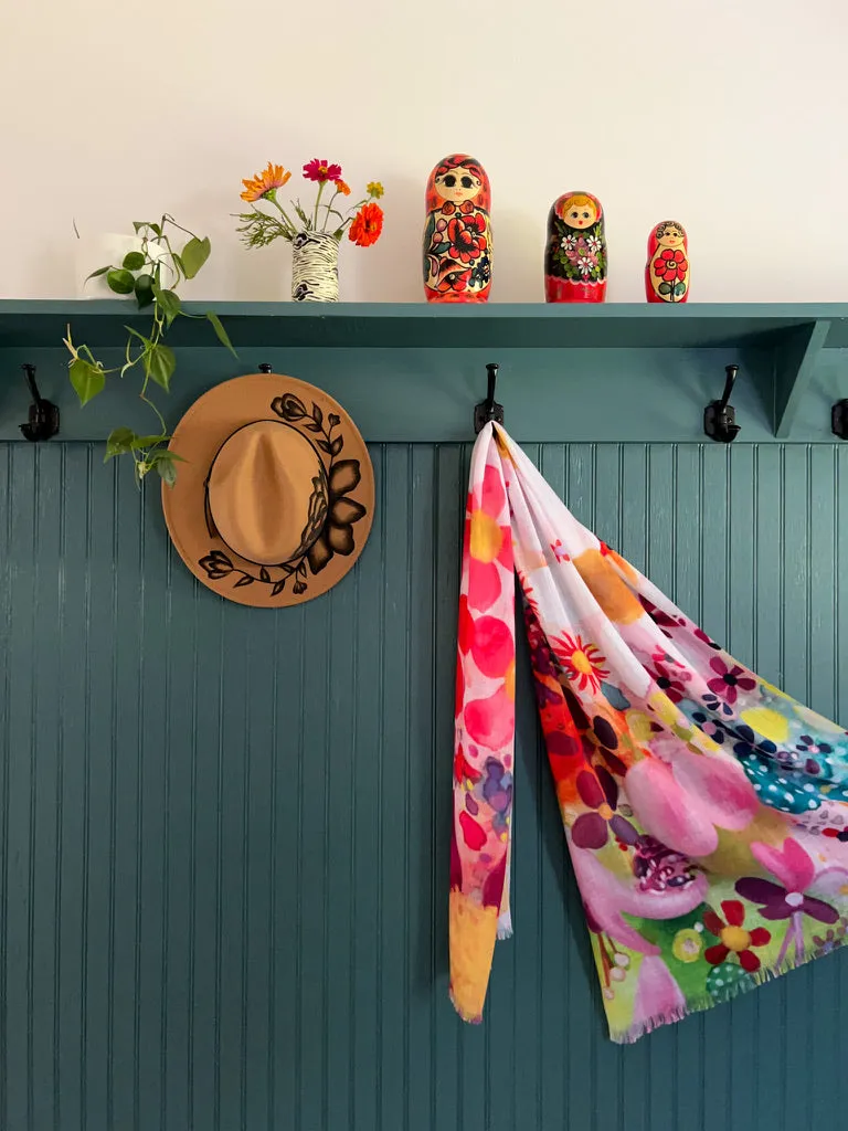 Nantucket Blooms - Scarf