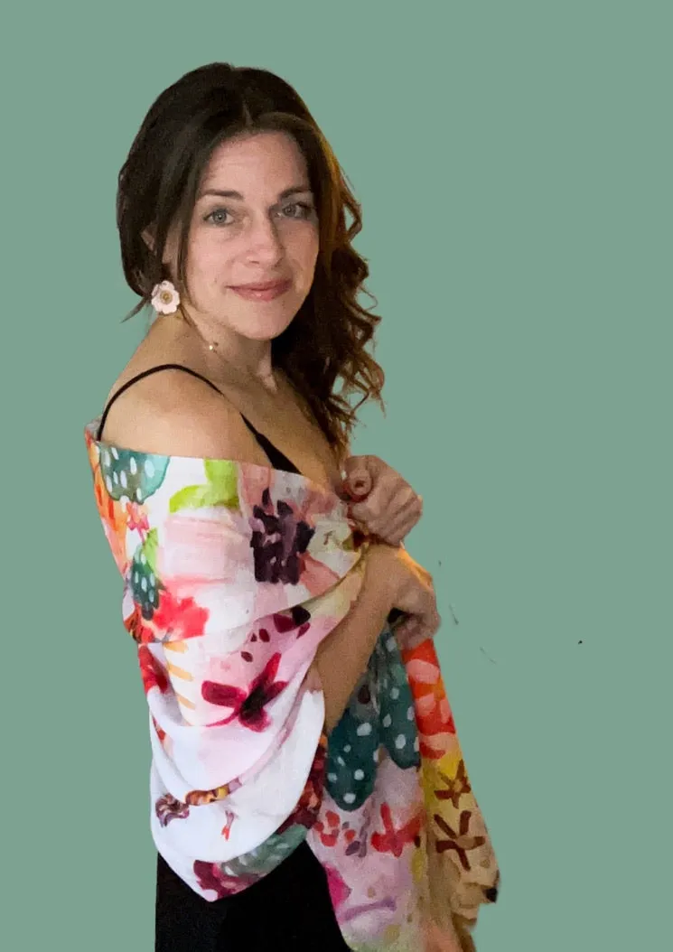 Nantucket Blooms - Scarf