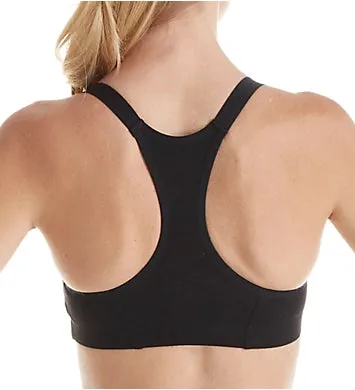New Fruit of the Loom Women’s Built Up Tank Style Sports Bra, Black, Sz 34! Great for women & teens