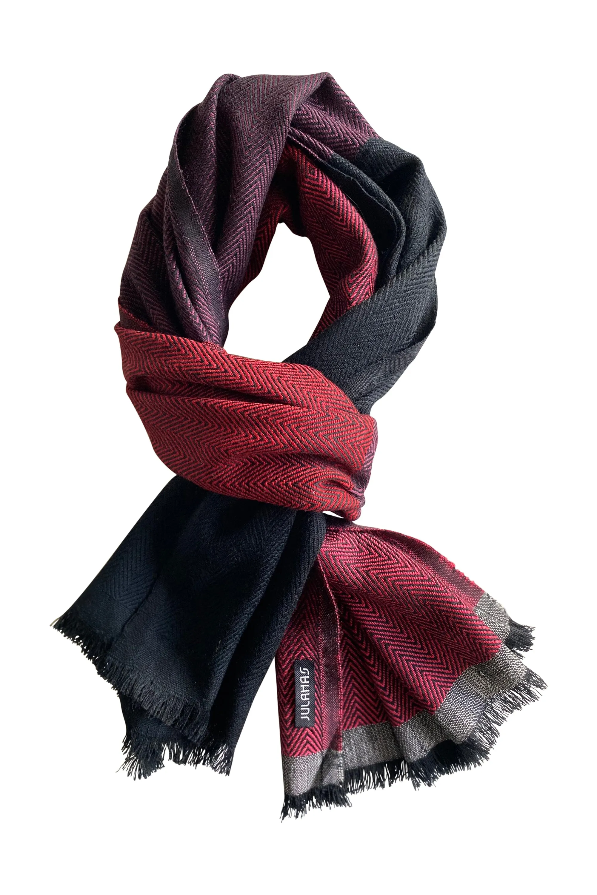 NEW! Wool SCARF Dash Berry