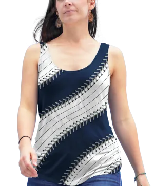 New York Ball Stitch Racerback Tank Top