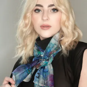 New York Silk Scarf