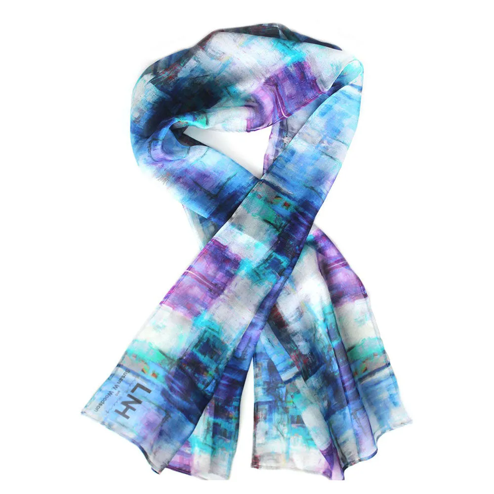 New York Silk Scarf