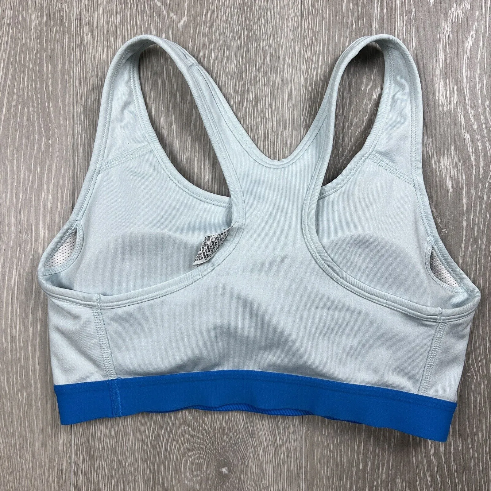 Nike Dry fit Women’s Blue Sports Bra Size Medium