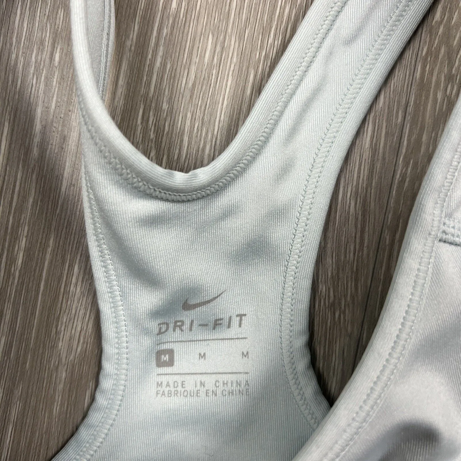 Nike Dry fit Women’s Blue Sports Bra Size Medium