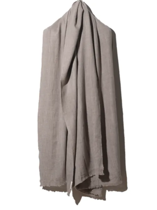 Oversized Wool Shawl/Throw in Chebula