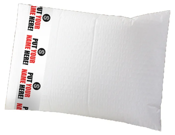 Padded Mailer with Banner (White - end opening) Price per carton
