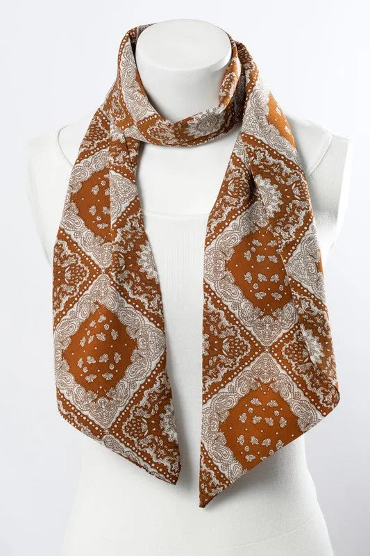 PALERMO PRINTED HEAD SCARF
