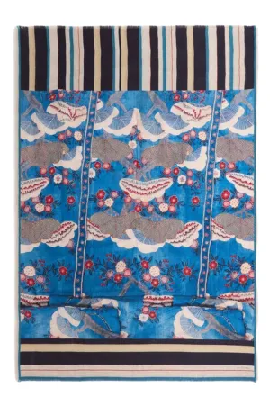 PALLINO Scarf | Multicolor Blue Floral