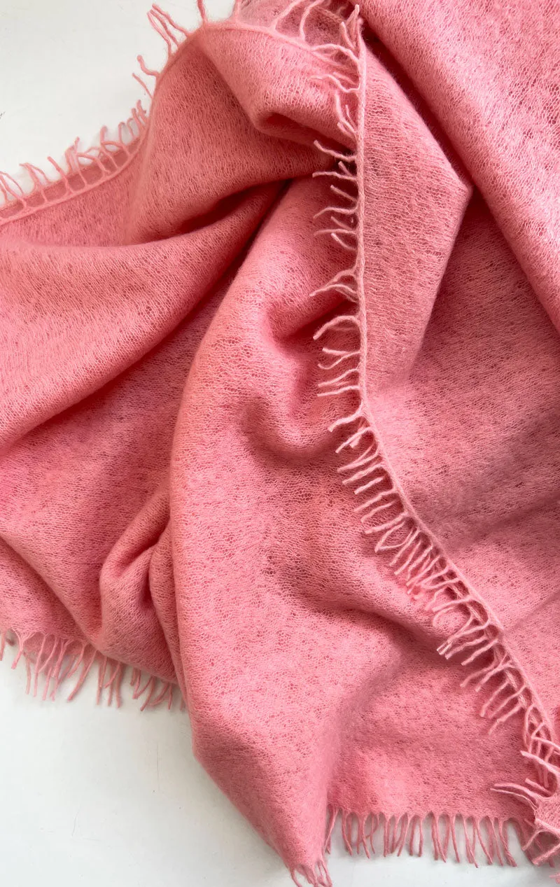 Peony Felted cashmere scarf-Sale!