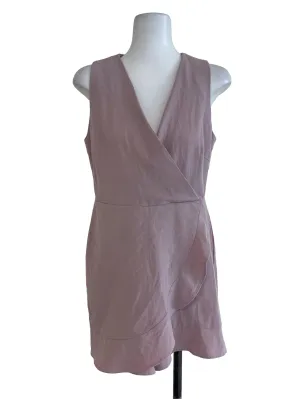 Pink Sleeveless Jumpsuit