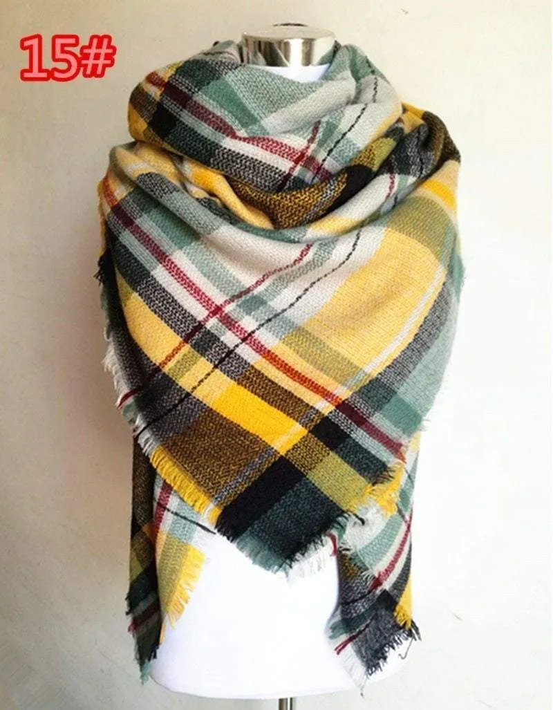 Plaid Scarf