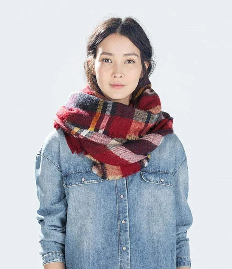 Plaid Scarf