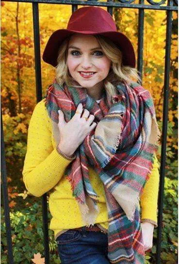 Plaid Scarf