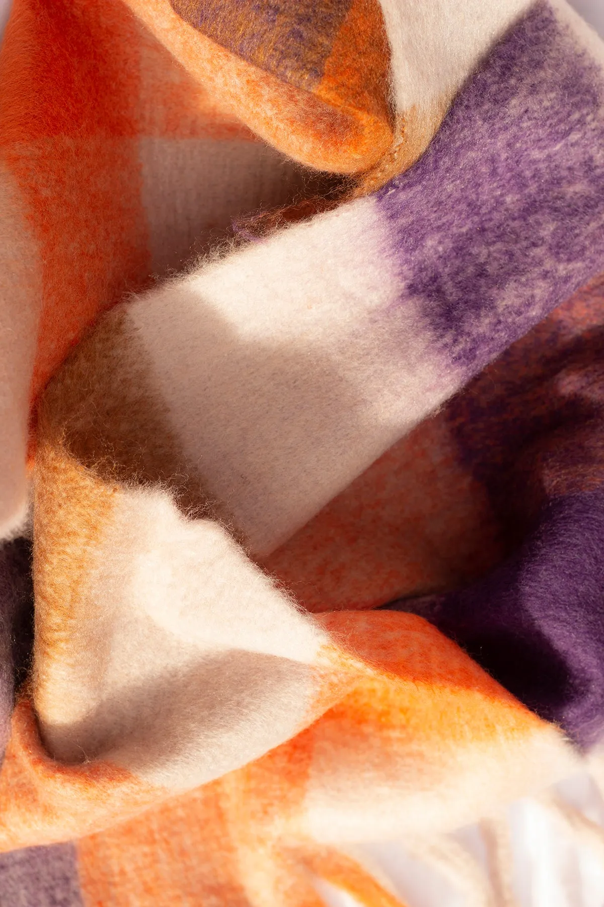 Plaid Warm Wrap Scarf