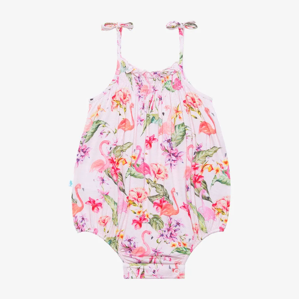 Posh Peanut Leilani Spaghetti Strap Bubble Romper