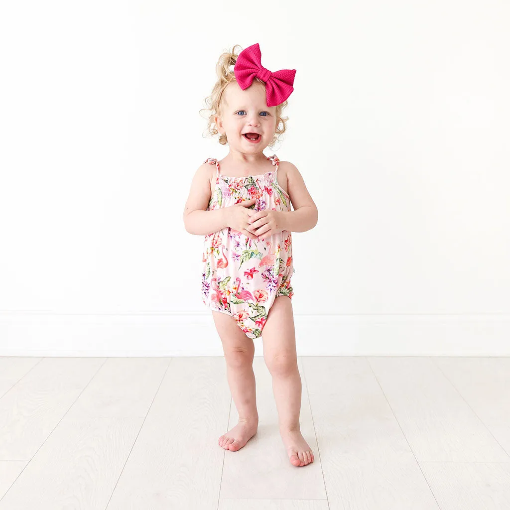 Posh Peanut Leilani Spaghetti Strap Bubble Romper