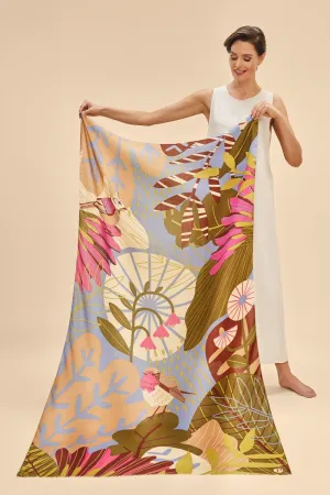 Powder Printed Autumn Hedgerow Scarf