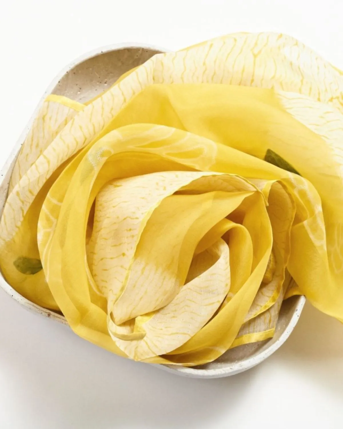 Primrose Yellow Silk Scarf