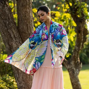 Printed Chiffon Scarf - 3300