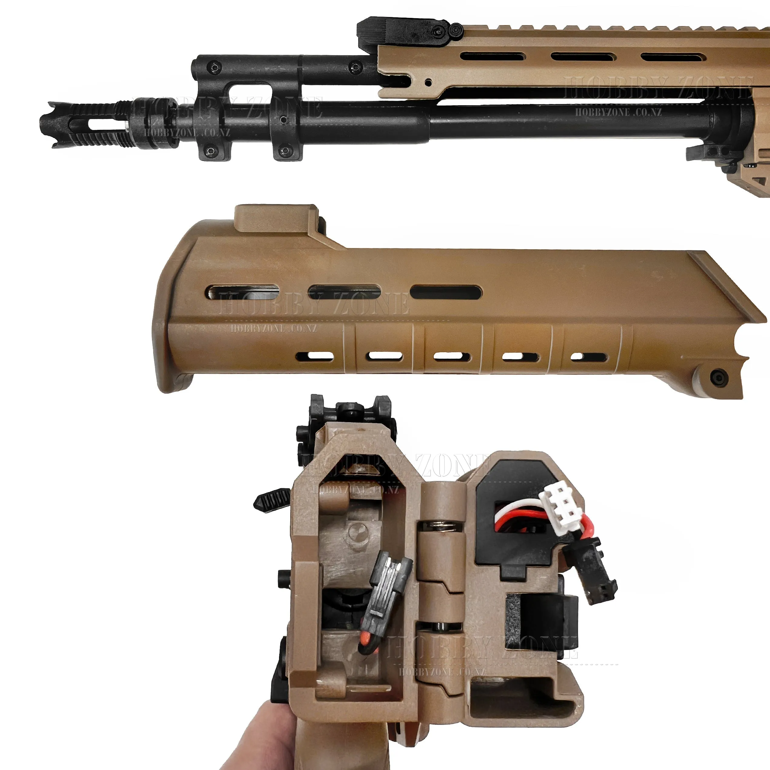 "Clam Chowder" JM Gen 10 ACR Gel Ball Blaster [ID Check R18   Requires Any One Membership: Airsoft, Paintball, or NZDA]