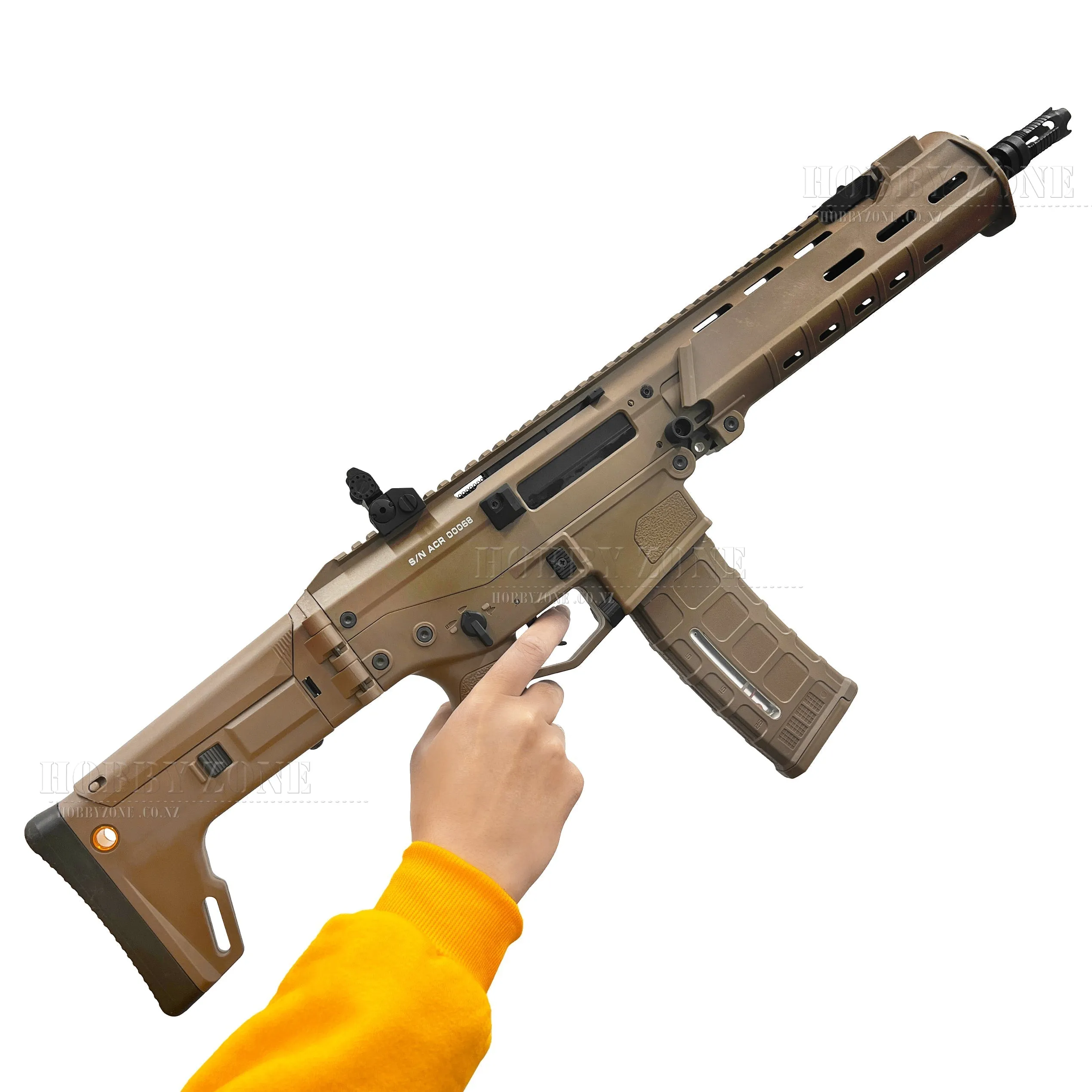 "Clam Chowder" JM Gen 10 ACR Gel Ball Blaster [ID Check R18   Requires Any One Membership: Airsoft, Paintball, or NZDA]