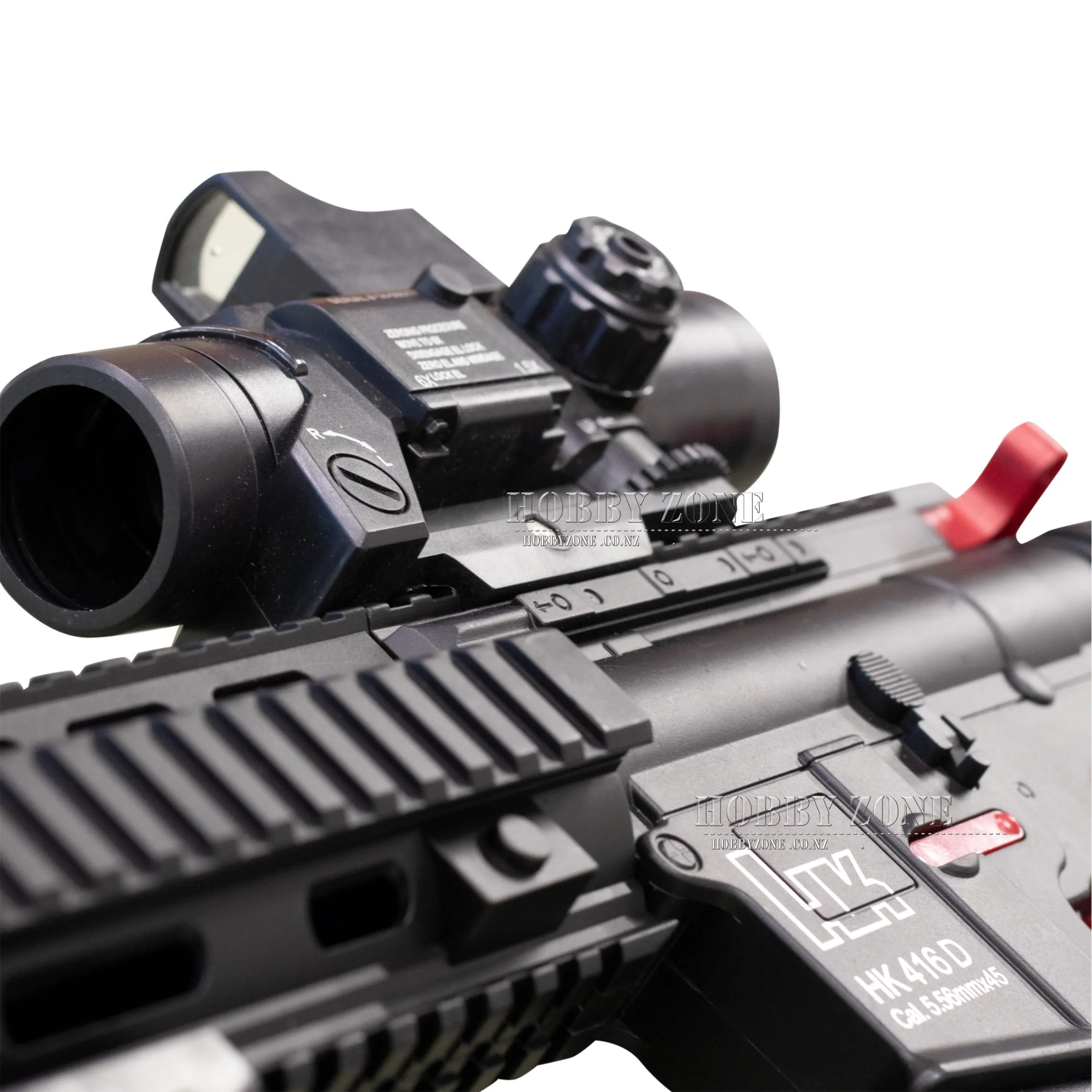 "Raspberry Truffle"  HD HK416D Gel Ball Blaster [ID Check R18   Requires Any One Membership: Airsoft, Paintball, or NZDA]