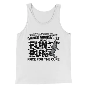 Rabies Awareness Fun Run Men/Unisex Tank Top