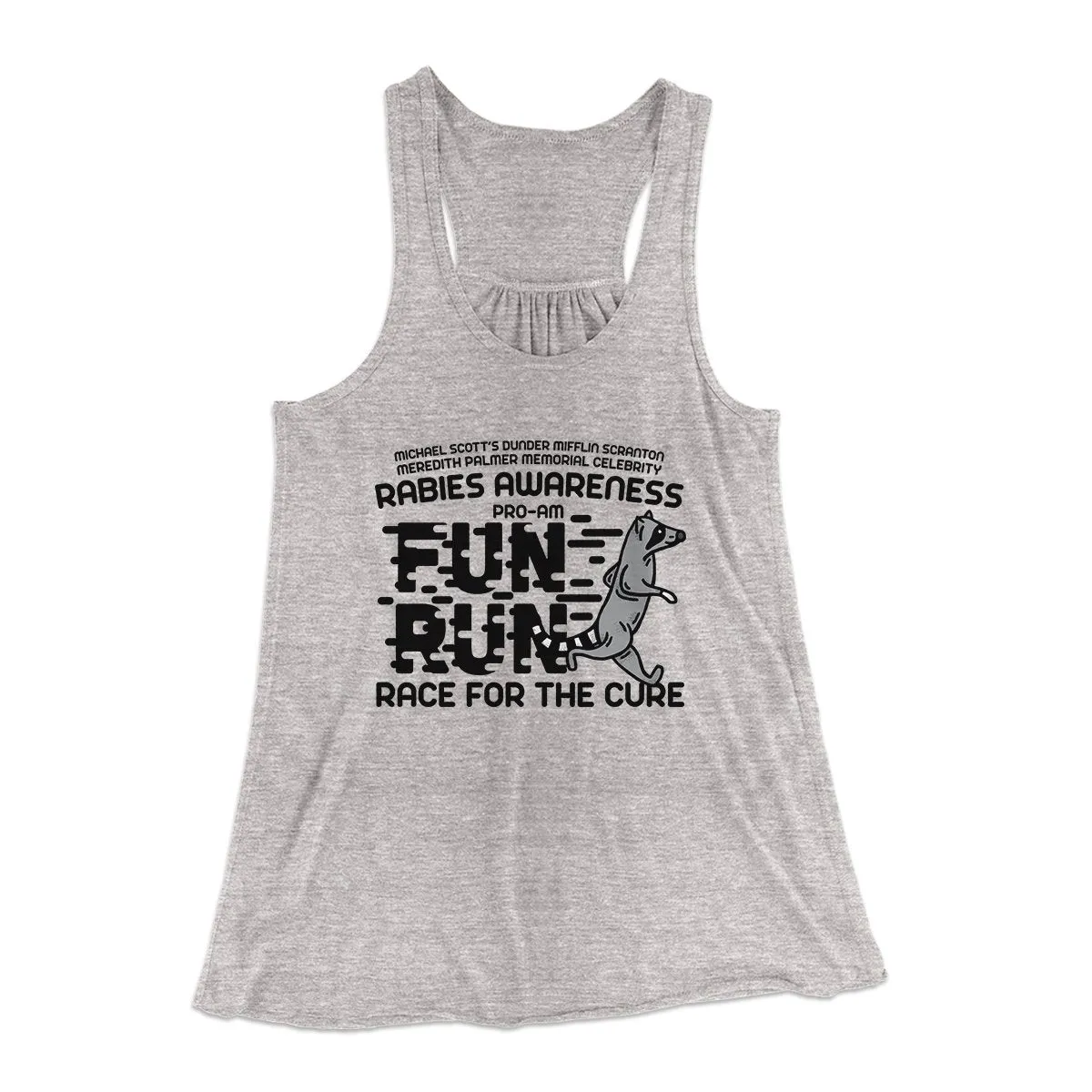 Rabies Awareness Fun Run Women's Flowey Tank Top
