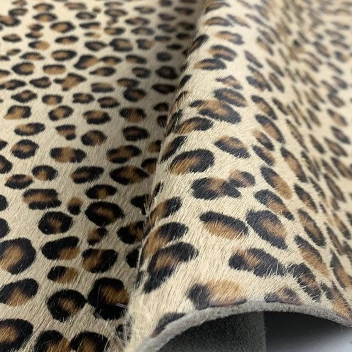 Real Leopard Print Ponyskin Wholehide