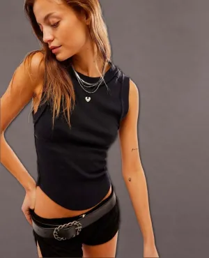 Restock of Kate Short Sleeve Tee Black