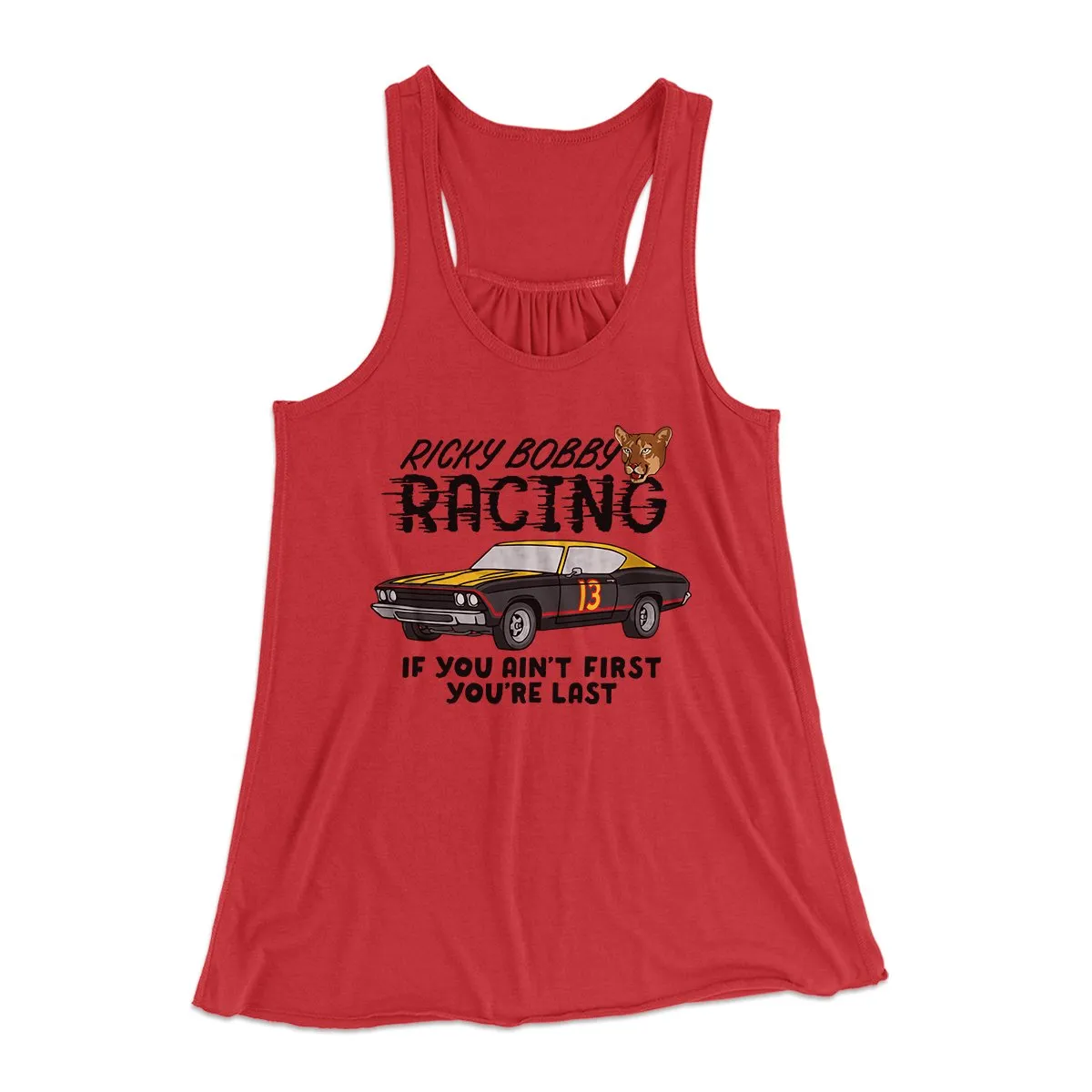Ricky Bobby Racing Women's Flowey Tank Top