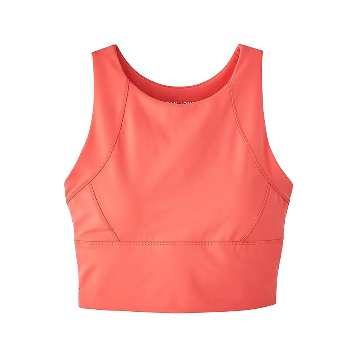 ROAM LOUD Yanta Tank Bra | Orange L | Racerback Women's Sports Bras | Flexible High Impact Compression Gym Sports Bra