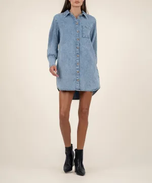 Rooney Denim Shirt Dress - FINAL SALE