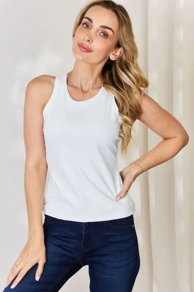 Round Neck Racerback Tank