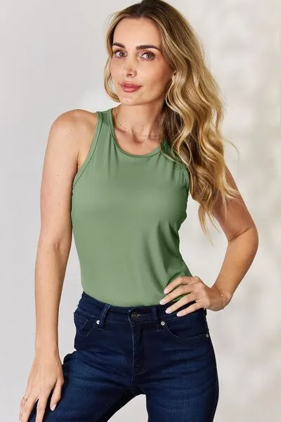 Round Neck Racerback Tank