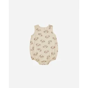 Rylee & Cru Koalas Bubble Onesie - Natural