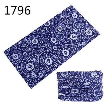 Seamless Scarf Magic Bandana Neck wrap Gaiter Paisley Headband Fishing Tube