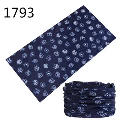 Seamless Scarf Magic Bandana Neck wrap Gaiter Paisley Headband Fishing Tube
