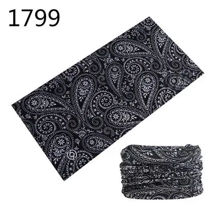 Seamless Scarf Magic Bandana Neck wrap Gaiter Paisley Headband Fishing Tube