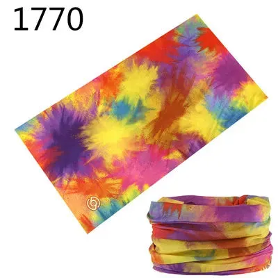 Seamless Scarf Magic Bandana Neck wrap Gaiter Paisley Headband Fishing Tube